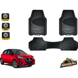 Kit Tapetes Negros Uso Rudo Nissan March 2021-2023 Armor All