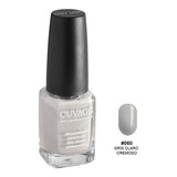 Esmaltes De Uñas Tradicional Sin Tacc Cuvage Pro Keratine Color #060 Gris Claro Cremoso