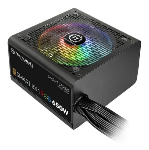 Fuente De Poder 650w Rgb 80 Plus Bronze Alimentacion Pcreg