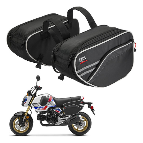 Alforjas Moto Chopper Impermeables 30l Para Grom 2022