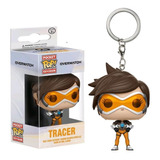 Llavero Funko Pop Pocket Keychain Overwatch Tracer