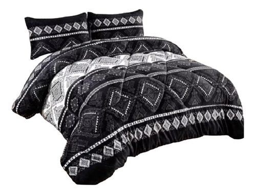 Cobertor Con Chiporro Plush De Invierno Diseño Plaza Y Media