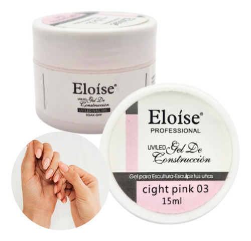 Gel De Construcción Eloise Para Esculpir Uñas Secado Uv/led