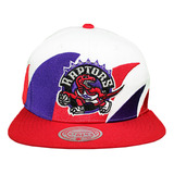 Gorra Mitchell & Ness Nba Toronto Raptors Double Sharktooth