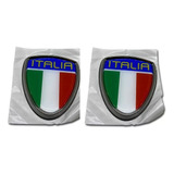 Par Emblema Adesivo Sigla Italia Original Fiat 100198565