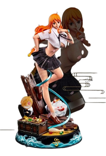 Nami - One Piece Base Cofre Nsfw - Impresión 3d