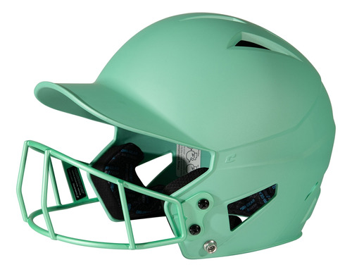 Casco Softbol Champro Hx Rise Hxfpm Verde Claro