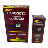 Kit Atrativo Óleo Carrapato Agarra Homens 10 Ml + Sabonete