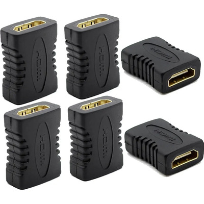6pzs Adaptador Cople Hdmi A Hembra Conexión Recta F2f Hd | MercadoLibre
