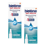 Biotene Dry Mouth Moisturizing Spray 44.3ml 2pack
