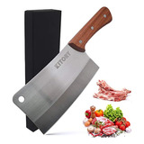 Kitory Carne Cleaver 7 '' Heavy Duty Chopper Butcher Knife B