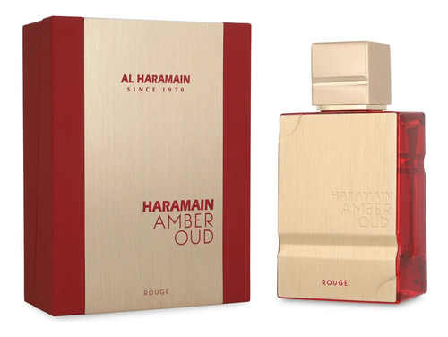 Perfume Al Haramain Amber Oud Rouge Edp 60ml Unisex - Nuevo