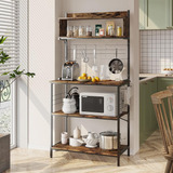 Bestier Kitchen Baker's Rack Coffee Station Microondas Horno