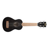 Ukelele Kala Ka-15s-blk Soprano Caoba Satin