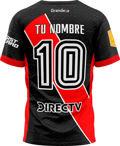 Camiseta Conceptual De Futbol River Plate Negra 