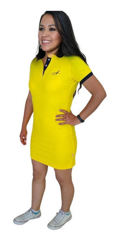 Vestido Deportivo Cuello Tipo Polo