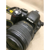  Nikon Kit D3100 +  Lente 18-55mm Vr Dslr Cor  Preto 