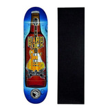 Shape Cisco Skate Marfim Music Hard Rock 8.5 + Lixa