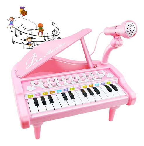 Juguete Divertido Piano De Juguete Para Niños, Teclado Piano