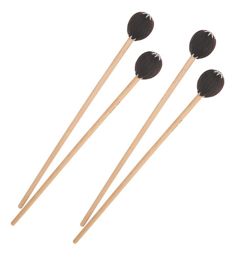 4 Set De Baquetas Para Marimba 2 Pares Pack Vibrafono Mallet