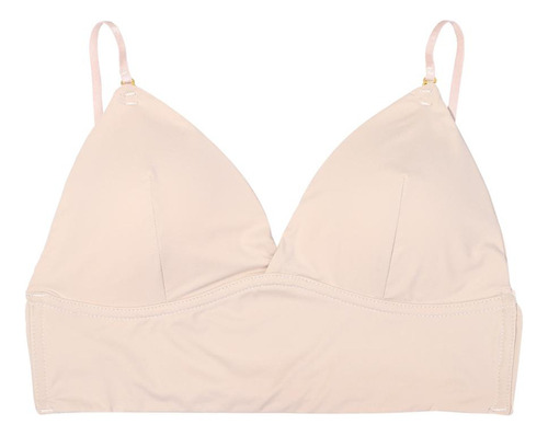 Bralette De Lencería Sexy Con Espalda Descubierta, De Seda H