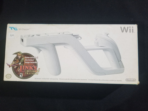 Wii Zapper + Caja + Juego