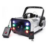 Maquina De Fumaça 1200w Profissional Festas Dj Com 6 Leds