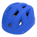 Casco De Ciclismo Infantil Ajustable Azul Kids Bike Shock