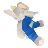 Brinquedo Pelúcia Elefante Neném Pequeno Conforto Aconchego