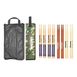 Kit Baqueta Pro 5a, 7a E 2b E Bag Camuflado Com02 Liverpool 