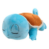 Peluche Pokemon Squirtle Tortuga Dormido Cojin Regalo 45cm