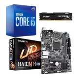 Kit Intel 10ª Geração I5 10400 + H410m-h + 8gb Ddr4 C/ Vídeo