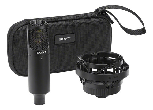 Sony C-80 Microfone Condensador C80 Estúdio Voz Instrumentos