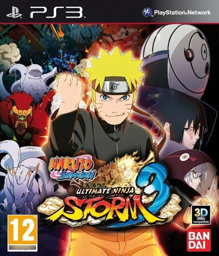 Naruto Shippuden Ultimate Ninja Storm 3 Fisico Nuevo Ps3