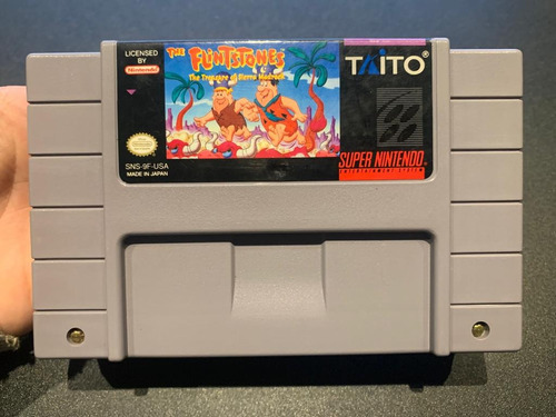 The Flintstones: The Treasure Of Sierra Madrock Snes Cartuch