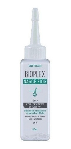 Softhair Tônico Bioplex Nasce Fios Cresc, Calvície E Falha 