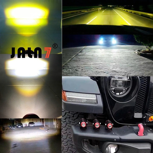 Exploradoras Neblinero Led Dual Mini Para Moto Foto 8