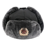 Gorra Rusa Shapka Ushanka (gris, Medical 62)