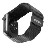 Extensible Mobo Milan Para Apple Watch 38/40/41 Mm Negro