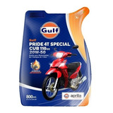 Aceite Para Moto Gulf Pride 4t Special 20w-50 800ml