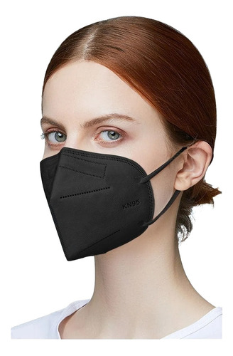 Kit 200 Máscara Kn95 Proteção 5 Camada Respiratória Pff2 N95