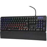 Teclado Mecanico Gamer Pc Led Rgb Usb Multimedia Ergonomico 