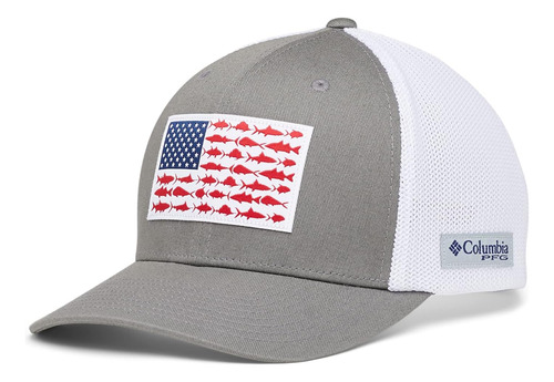 Gorra De Béisbol Con Bandera De Pez De Malla Pfg Unisex