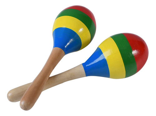 Sonajeros De Percusión De Mano Maracas, De Madera, Para Rumb