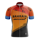 Remera Jersey Ciclismo Premium Bahrain Mclaren - Oscar Bikes