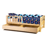 Cama Bv Cajonera Infantil Para Niños - 1,5 Plaza