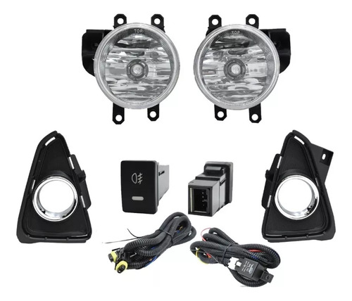 Kit Faros De Niebla Rav4 2016 2017 2018 C/arnes Y Switch