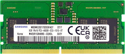 Memória Notebook 8gb Ddr5 4800mhz Samsung M425r1gb4bb0-cqk