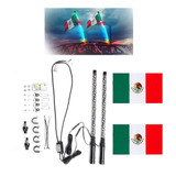 Antenas Led Para Rzr 2pcs Impermeable Rgb 4tf Con Remoto