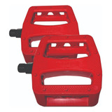 Pedal Bmx Plataforma Resistente Grosso Drb Bikes Vermelho